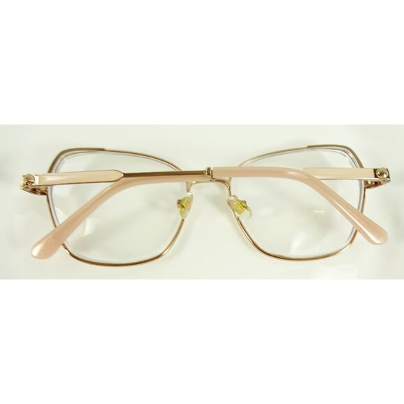 Kate Spade Eyeglasses Frames Only Pink Zeena/G Rose Gold Metal 54-17 Cat Eye - Picture 5 of 16